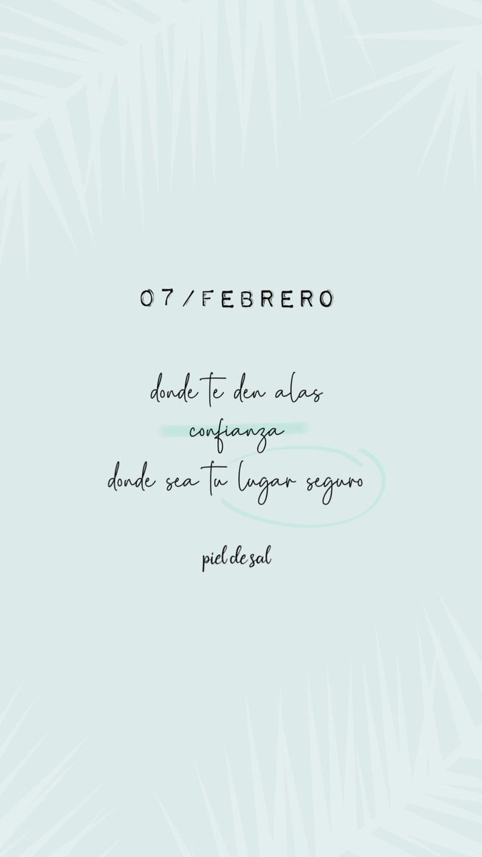 pieldesal_'s tweet photo. 07 Febrero https://t.co/jSAw4T4y9X