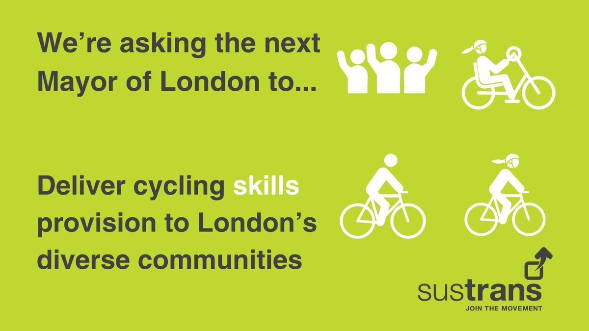 Sustrans in London tweet media