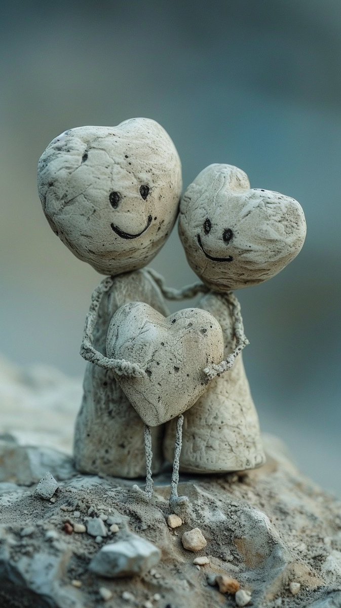 CreativGravity's tweet photo. Two hearts, hand in hand, with smiles that could light up the land. Here's to finding the one who complements your soul, shares your dreams, and holds onto love just as firmly as you do. #LoveInStone #SoulmatesInRock #HeartToHeart https://t.co/SxPksH9qXB