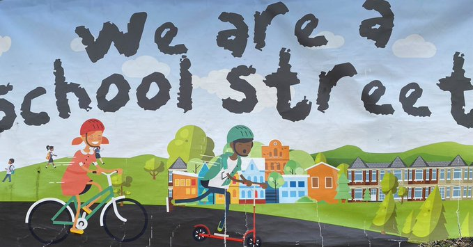 Fantastic - Haringey are delivering school streets at another 13 schools enabling over 4500 to 🚶‍♀️🚲🛴 safely to school and breathe cleaner air throughout the day. 💚 👏👏@mikehakata @perayahmet @haringeycouncil