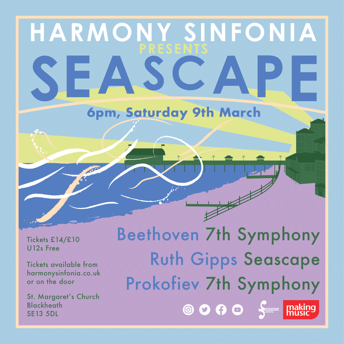 harmonysinfonia's tweet photo. Well done to our Harmony Sinfonia flyering team who were out delivering flyers in the rain last night! Here we are having a well-earned drink and crisps :) We can’t wait to see lots of Blackheath residents at our concert on Saturday 9th March. Tickets: https://t.co/ypNAJ1pq97 https://t.co/3lbA1ZCV8x