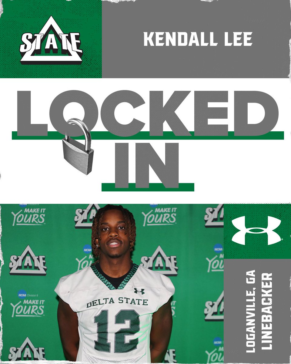🏈 Welcome to Delta State, <a href="/__Kendalllee/">Kendall Lee</a>!
#WhereChampionsPlay