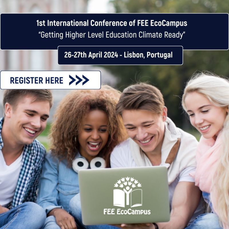 SAmbiental's tweet photo. A 1.ª Conferência Internacional #FEE #EcoCampus irá realizar-se na #ESELx, numa organização conjunta #IPL, #ABAAE e @FEEInt.
#sustainabilty #polythecnicuniversityoflisbon #greeneducation 
Inscrições: https://t.co/U6SfqveEw0
Submissão de resumos: https://t.co/bwG2H8J3RR https://t.co/DZW2u5EvR0
