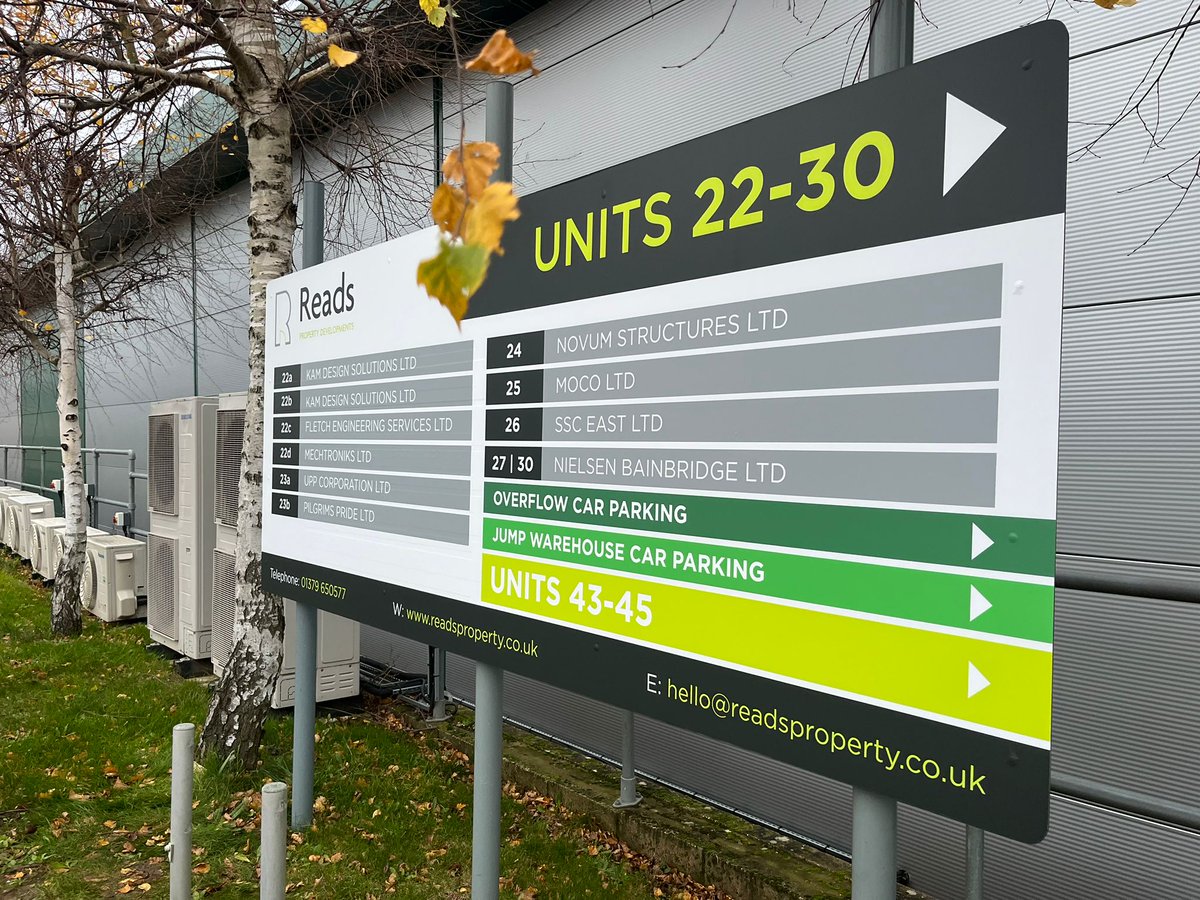 imprint_signs's tweet image. Informative, clear, and direct - our sign for Reads Property Development is how every design should be! 🌟

#ExteriorSignage #BusinessSignage #BespokeSignage #Norfolk