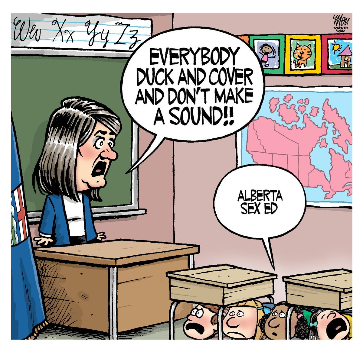 TheoMoudakis's tweet image. Please enjoy my cartoon in today&apos;s @TorontoStar