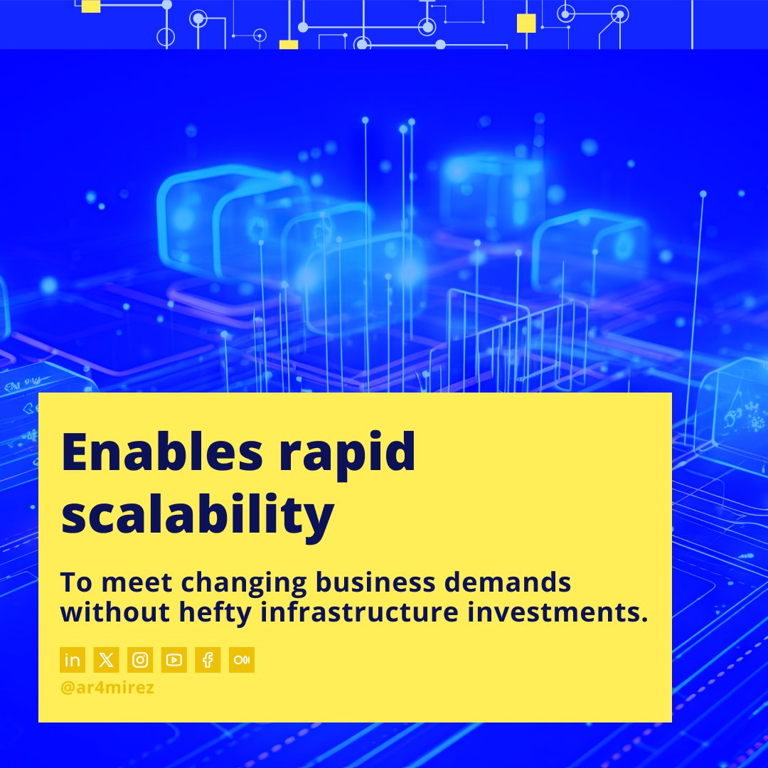 ar4mirez's tweet image. 🌥 Cloud networking is a game-changer! 

🚀 Boost your efficiency and security with #cloudnetworking #networksecurity #efficientworking.