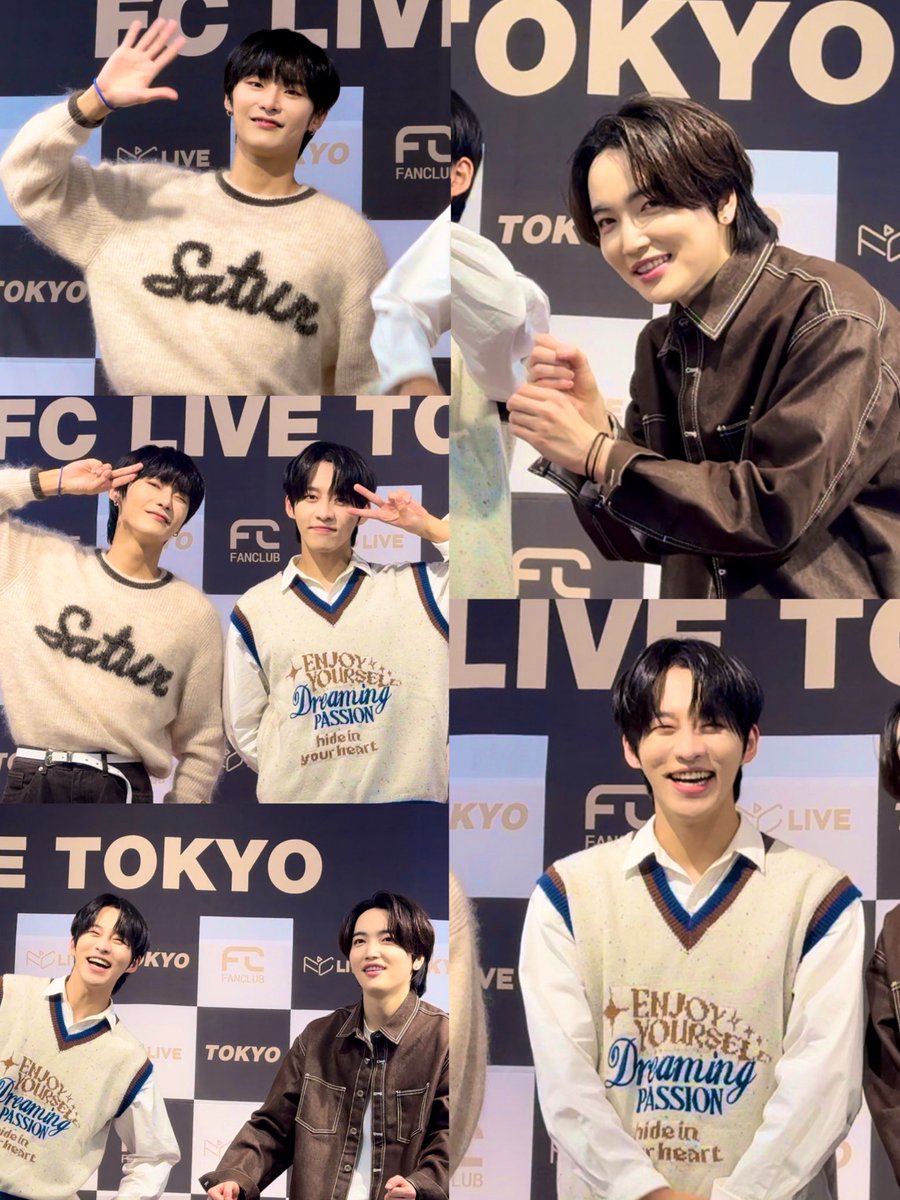 2024.02.07♡
本日も可愛くてカッコイイメンバー(人 •͈ᴗ•͈)
メンバーの笑顔最高(๑˃ᴗ˂)و♡

イジュンくんが日本語で頑張って話してる姿をみて感動♡♡
おつかれさまでした(*ฅ́˘ฅ̀*)♡

#JHOON 
#JINSEOK
#JOYJUN  
@Jhoon_andB 
<a href="/parkjinseok98/">진석</a>  
<a href="/JoyJun_/">조이준</a>  
<a href="/NewAnd_B/">newand.b_official</a>
 #NewB_240207