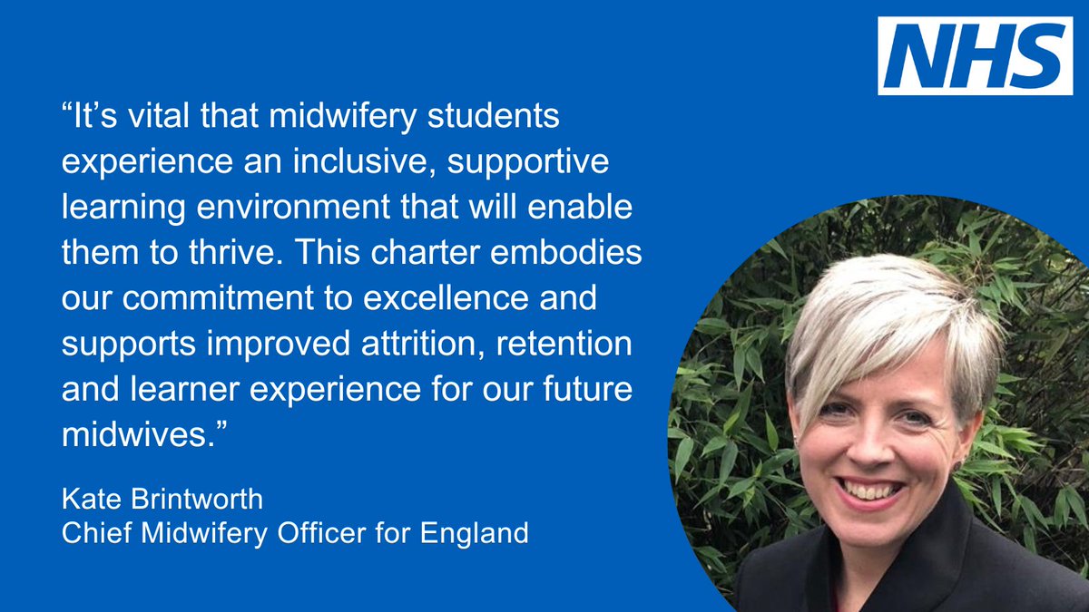 NHS England Workforce, Training and Education (@nhse_wte) on Twitter photo Chief Midwifery Officer for England, <a href="/CMidOEngland/">Kate Brintworth</a> touches on topics covered in The Safe Learning Environment Charter which was launched this morning.
You can view the charter and find out more on our website orlo.uk/5O6dE
<a href="/MidwivesRCM/">Royal College of Midwives 💙</a> Chief Midwifery Officer for England, <a href="/CMidOEngland/">Kate Brintworth</a> touches on topics covered in The Safe Learning Environment Charter which was launched this morning.
You can view the charter and find out more on our website orlo.uk/5O6dE
<a href="/MidwivesRCM/">Royal College of Midwives 💙</a>