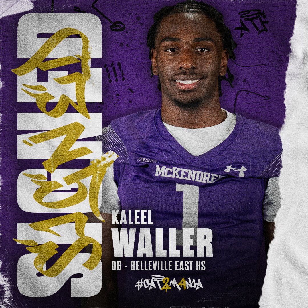 SWEET FEET  #CAT2M4NIA
-Kaleel Waller
-DB | 5'10 | 165
-Belleville East HS, IL
hudl.com/video/3/156513…