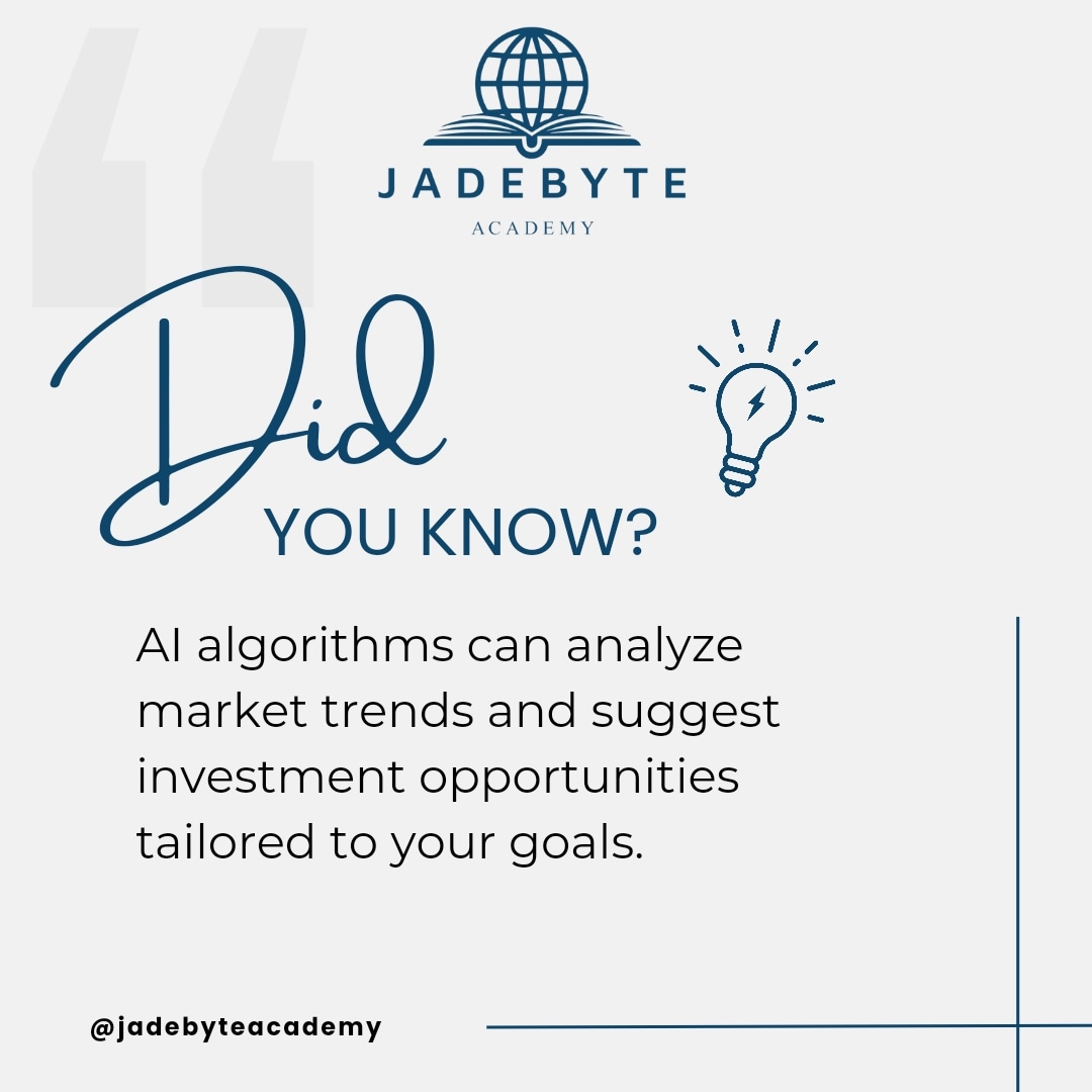 Did you know?

Join our community now to learn how utilize AI to build your finances.
Link is in the bio

#AIAdvice #FinancialInsights