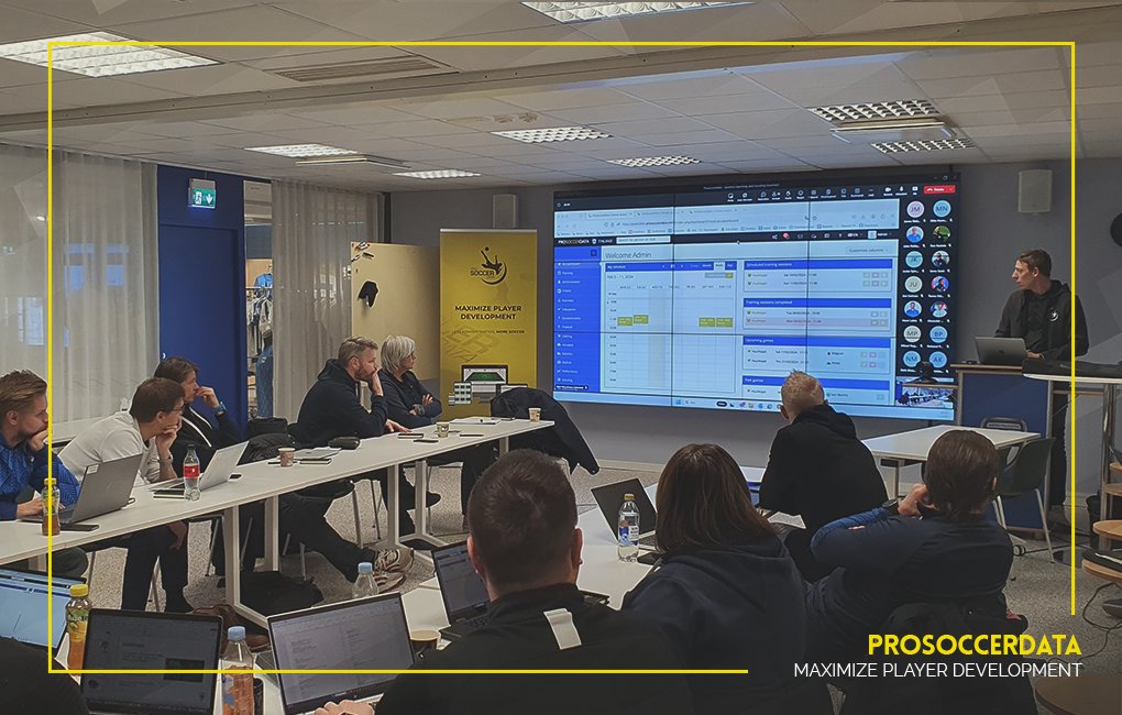 𝙁𝙞𝙣𝙡𝙖𝙣𝙙 🇫🇮 
Over the past two days, we've had the pleasure of hosting workshops for the various departments within the Finnish Football Federation, marking the exciting launch of ProSoccerData! ⚽️💻
Onnea matkaan! 💪