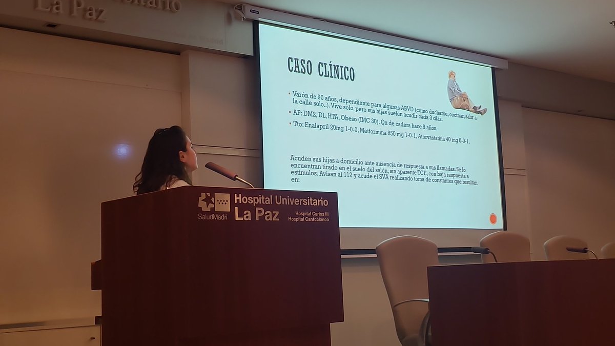 MGilMosquera's tweet photo. @SEMES_ @SEMESDiabetes @SEMESMadrid casos clínicos de complicaciones agudas de la DM contados por los MIR del hospital de Getafe, Beatriz Díaz, M.Teresa  Alcalá, Irene Cortiguera y Miguel López en la jornada de manejo de la diabetes en urgencias para MIR de @SEMESDiabetes https://t.co/0Y2ij9KtDx