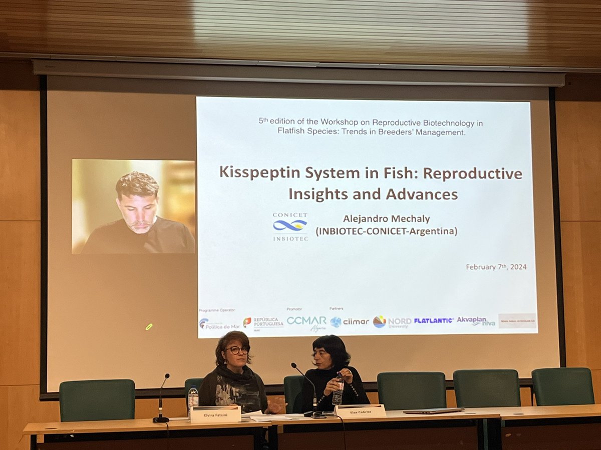 Very happy to participate in the "5th Workshop on Reproductive Biotechnology in Flatfish Species: Trends in Breeders’ Management". 
Many thanks to the organizers and all the best for the rest of the days!!!!!🐠🐟