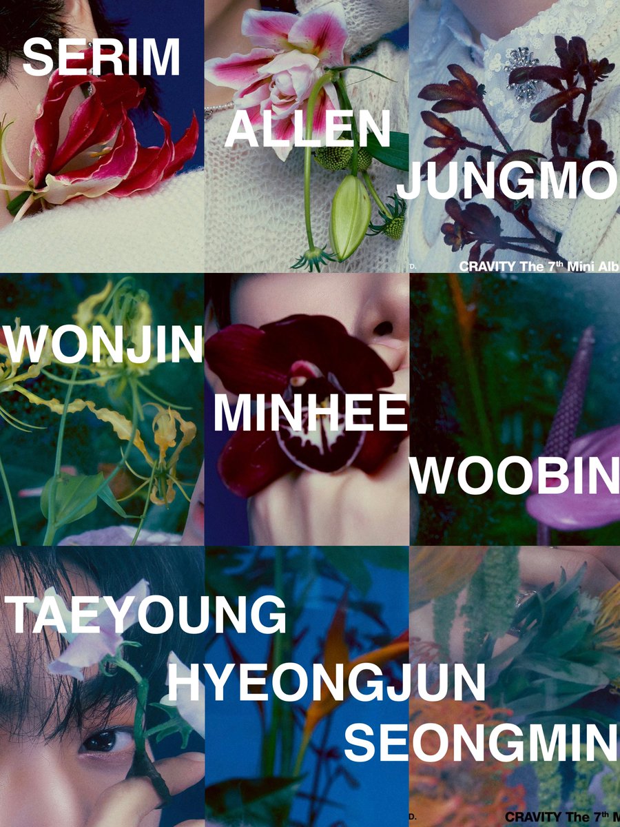 k0917mh's tweet photo. #CRAVITY #크래비티 
#EVERSHINE #Love_or_Die

NIGHTFALL ver. 컨포 / CONCEPT PHOTO

💐🗒 꽃말 / Flower Language
⠀
#CRAVITY #크래비티
#세림 #앨런 #정모 #우빈 #원진 #민희 #형준 #태영 #성민 #SERIM #ALLEN #JUNGMO #WOOBIN #WONJIN #MINHEE #HYEONGJUN #TAEYOUNG #SEONGMIN https://t.co/9cx7Ah62Fe