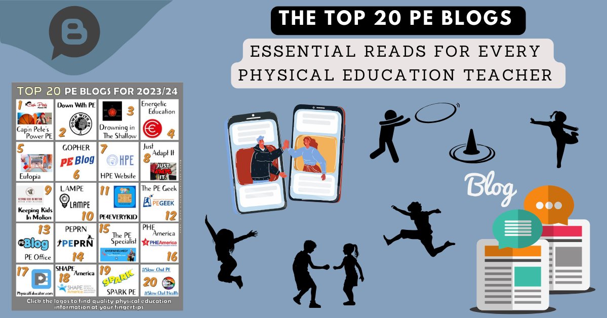 Shoutout to @CapnPetesPE for mentioning the Down With PE blog. Thrilled to be mentioned with all of these quality #physed innovators & bloggers as a Top 20 PE blog. Check it out Pete's blog here: capnpetespowerpe.com/single-post/th…. You can also see my blog here: downwithpe.ca/blog