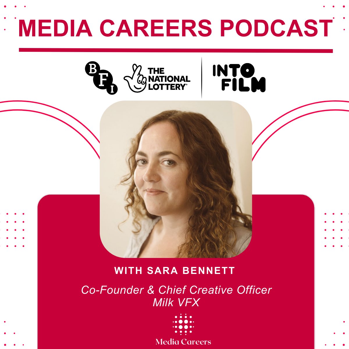 📢Need screen industry careers information?

Supported by <a href="/BFI/">BFI</a> through #NationalLottery funding, this week's #MediaCareersPodcast episode is with the brilliant second-ever female VFX Oscar® winner Sara Bennett from <a href="/MilkVFX/">Milk-VFX</a>🎬 <a href="/MediaCareers_/">Media Careers</a>

Listen now!👉 open.spotify.com/episode/4LkqzT…