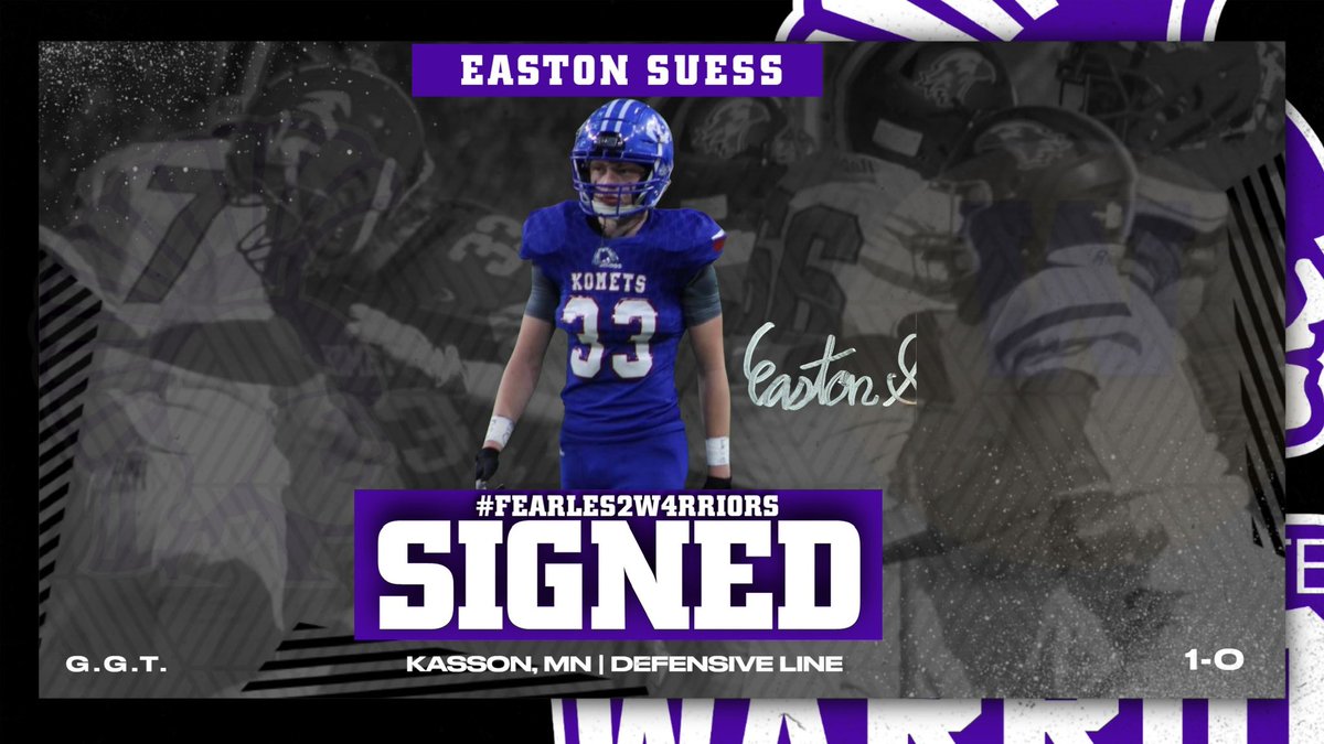 Winona State Football tweet media