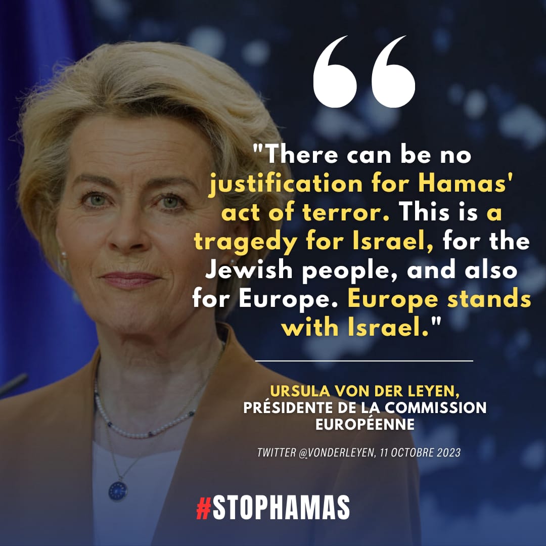 Four months have passed since the October 7th massacre committed by Hamas, and 136 hostages are still being held by the terrorist faction in Gaza.

Join us and <a href="/vonderleyen/">Ursula von der Leyen</a> in the call to #StopHamas and to #BringThemHomeNow.
