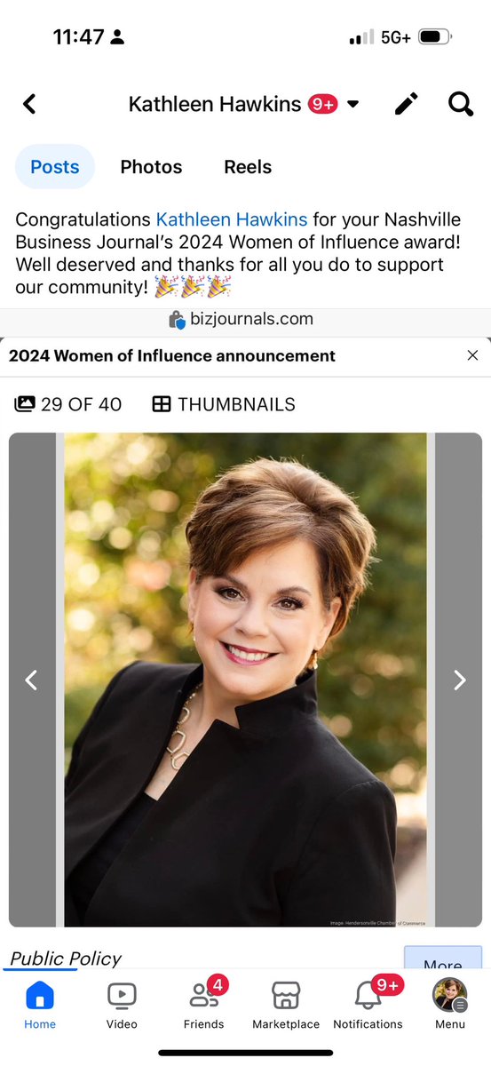 I am so honored to have been notified, I have been awarded a <a href="/nashvillebiz/">Nashville Business Journal</a> 2024 Women of Influence Award! I am humbled and honored! Let’s go 2024, this is our year!