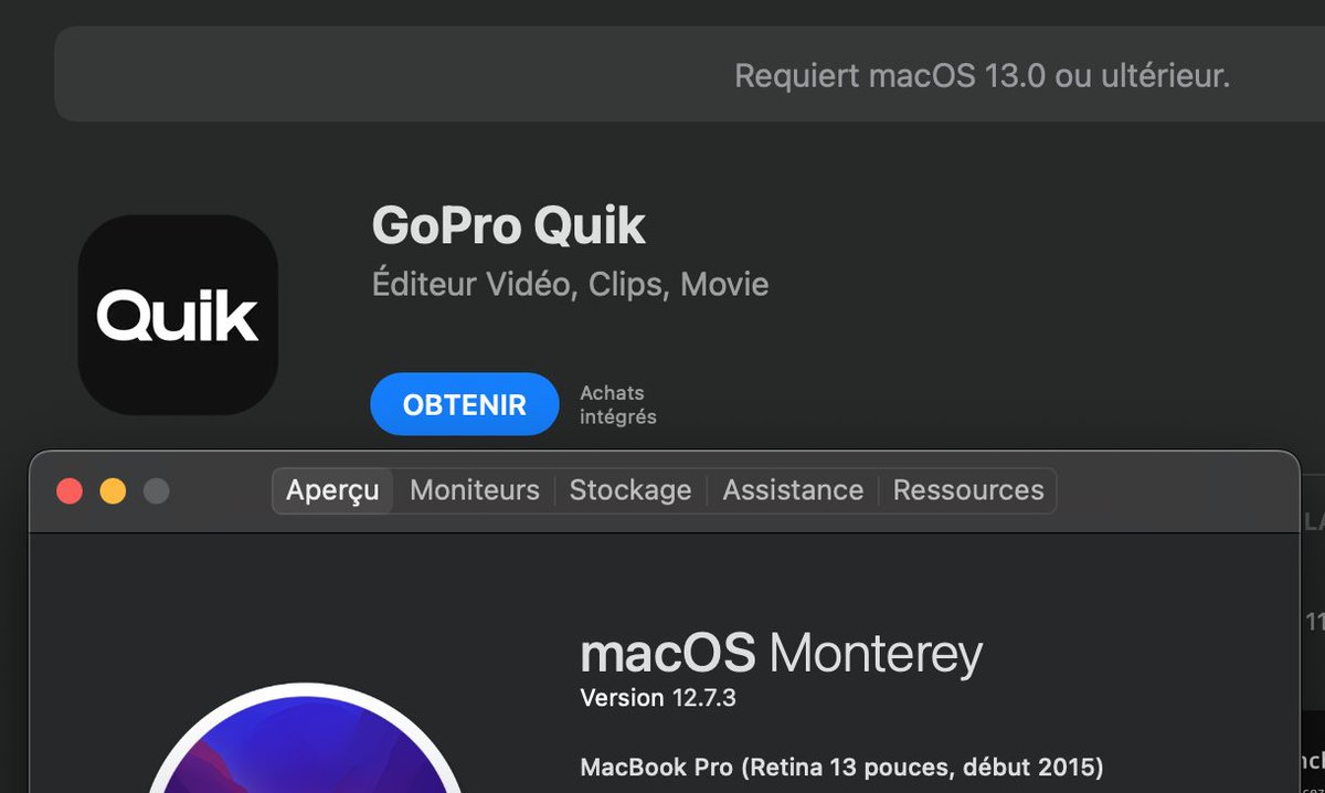 ManusSs_World's tweet photo. Le début de l'obsolescence... 😢 @GoPro @Apple https://t.co/ouyKIUDlxK