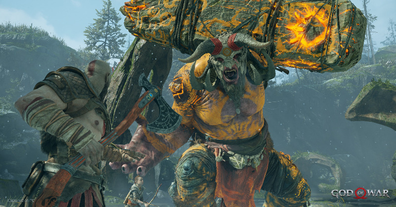 GreatGamesDeals's tweet image. With his vengeance against the #GodsofOlympus years behind him, #Kratos now lives as a man in the realm of #NorseGods and monsters. It is in this harsh, unforgiving world that he must fight to survive… Do that in #GodofWar at 50% off on Humble Bundle: bit.ly/42sOVfL