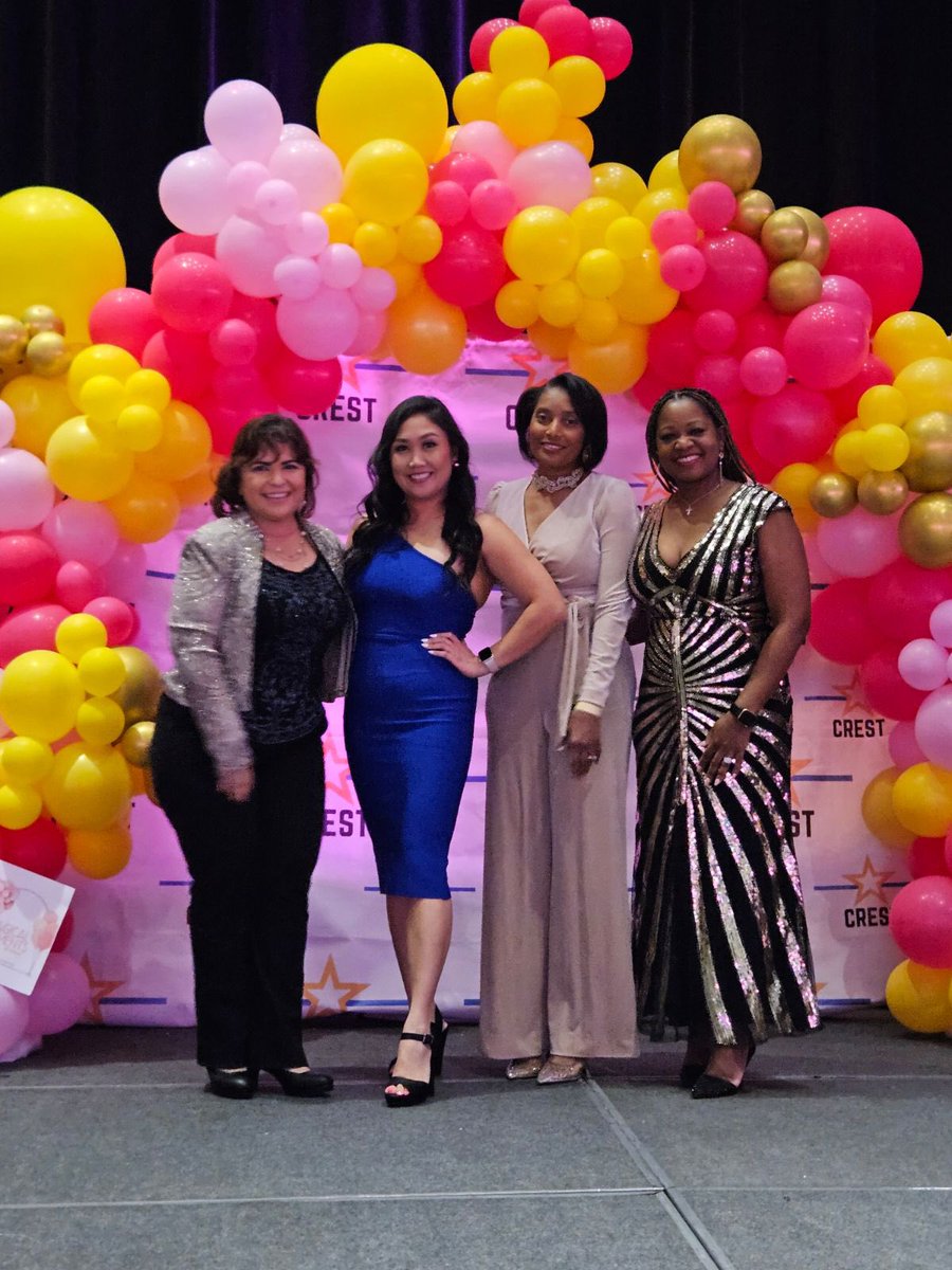 The CREST Award dinner           was an eventful night of                 
SPARKLE  &amp; SHINE✨!           Shout out to all CREST award recipients!