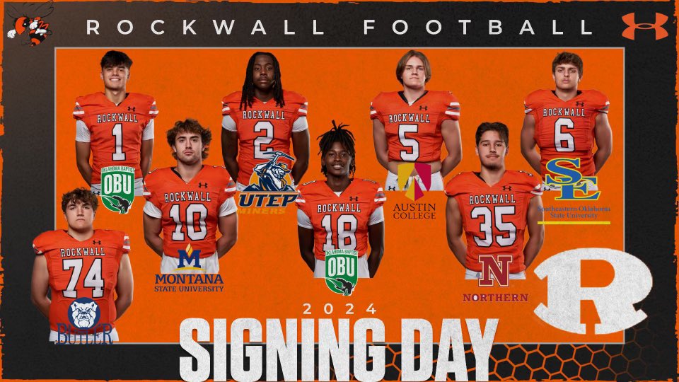 Excited to celebrate our 2024 signees at 8:00am in the RHS gym. #JFND