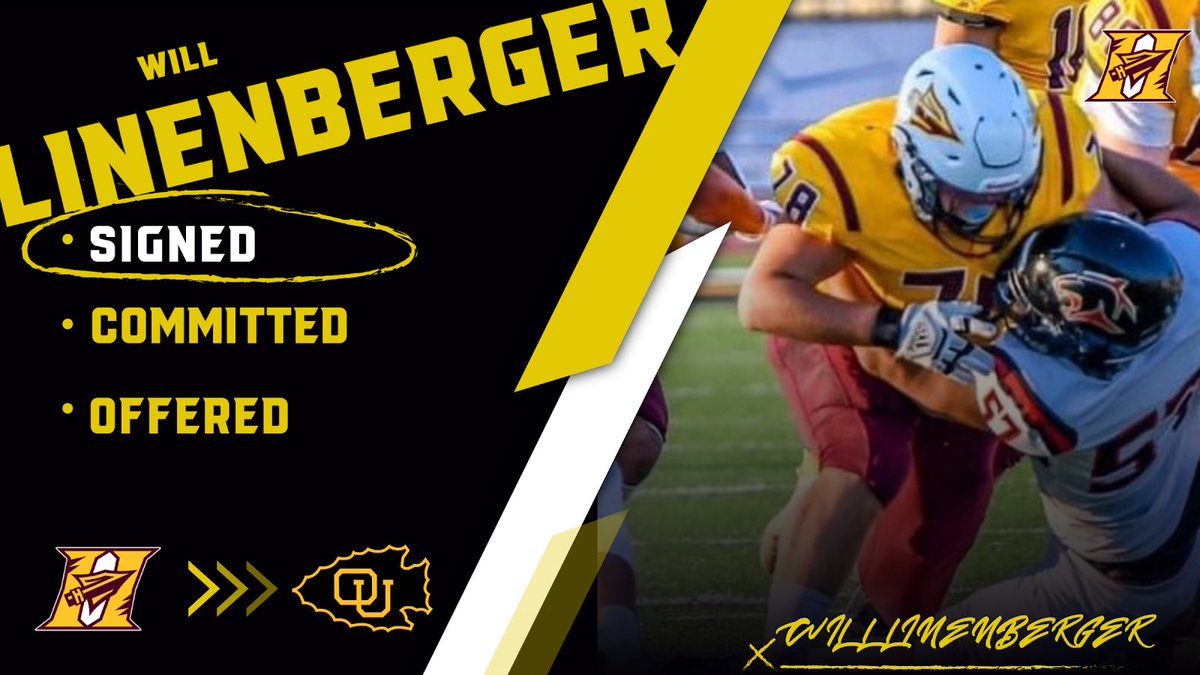 Congratulations to Will Linenberger of Hays High School on signing his National Letter of Intent to play at Ottawa University!!

<a href="/WLinenberger78/">Will Linenberger</a> <a href="/IndianFball_WTG/">Hays High Football</a> <a href="/OttawaBravesFB/">Ottawa Braves Football</a>