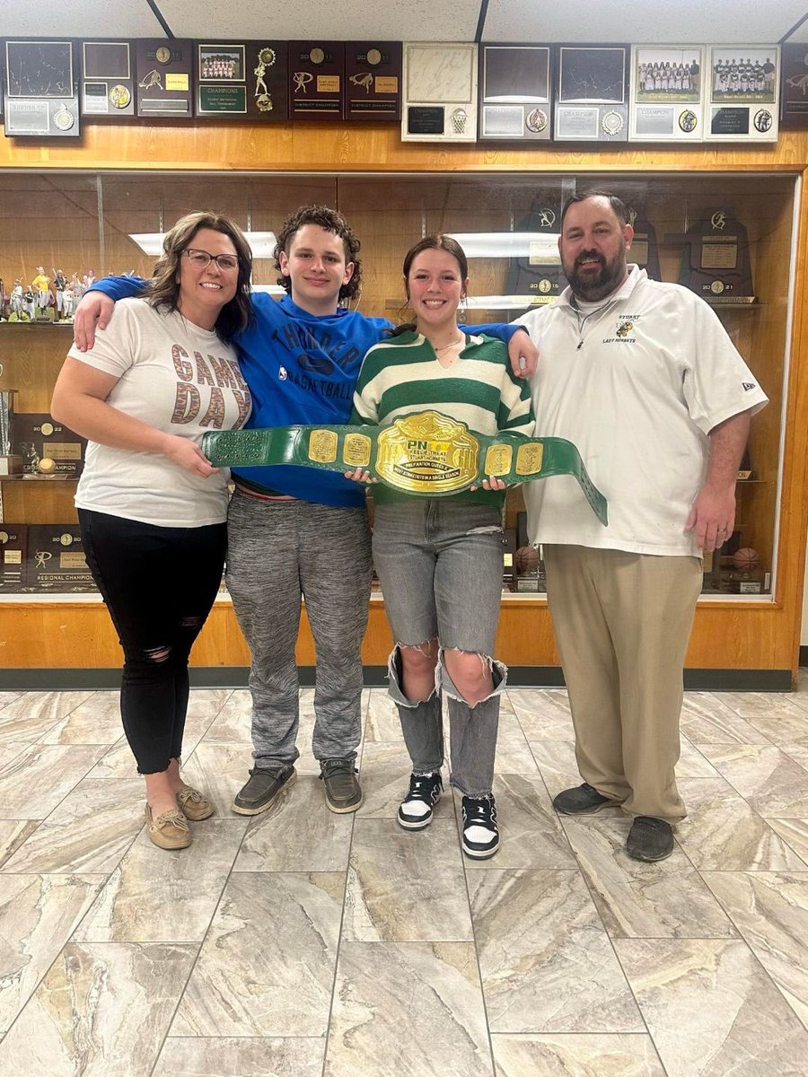 I am so beyond grateful to receive the Queen K award! Not only did I break the state record but also the national record as well! I am very thankful for the opportunities I have been given to get to this point!! Thank you so much <a href="/PrepNation_TV/">PNTV</a> and Sam Wampler’s Freedom Ford!