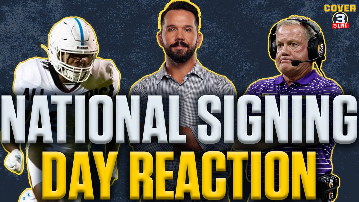 We go LIVE in one hour! How did your school finish in recruiting? Go drop the school name and your letter grade for them in the chat RIGHT NOW!!! See y'all at 11:00am ET! youtube.com/live/A_K4It9wj…