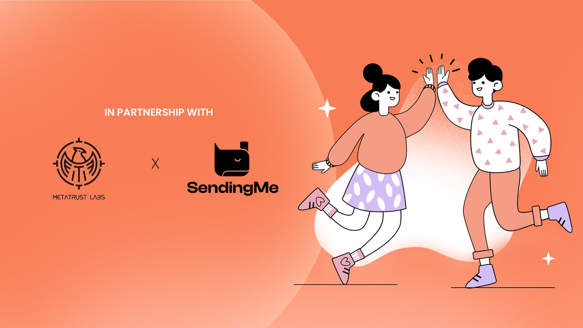SendingLabs's tweet image. We are excited to announce our latest partnership with
@MetaTrustLabs, aimed at revolutionizing web3 communications. ✨

We're empowering MetaTrust with advanced token-gated messaging  to enhance privacy and security in their app. Stay tuned! 

#web3 #SendingMe #MetaTrust
