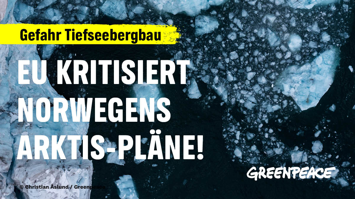 .<a href="/Europarl_DE/">Europaparlament</a> setzte heute ein starkes Zeichen gegen #Tiefseebergbau und kritisiert Norwegens Vorstoß die Arktis für diesen Raubbau und somit auch „die Büchse der Pandora“ für diese Zerstörung zu öffnen. Das ist der richtige Weg: Moratorium JETZT! #DefendTheDeep #DeepSeaMining