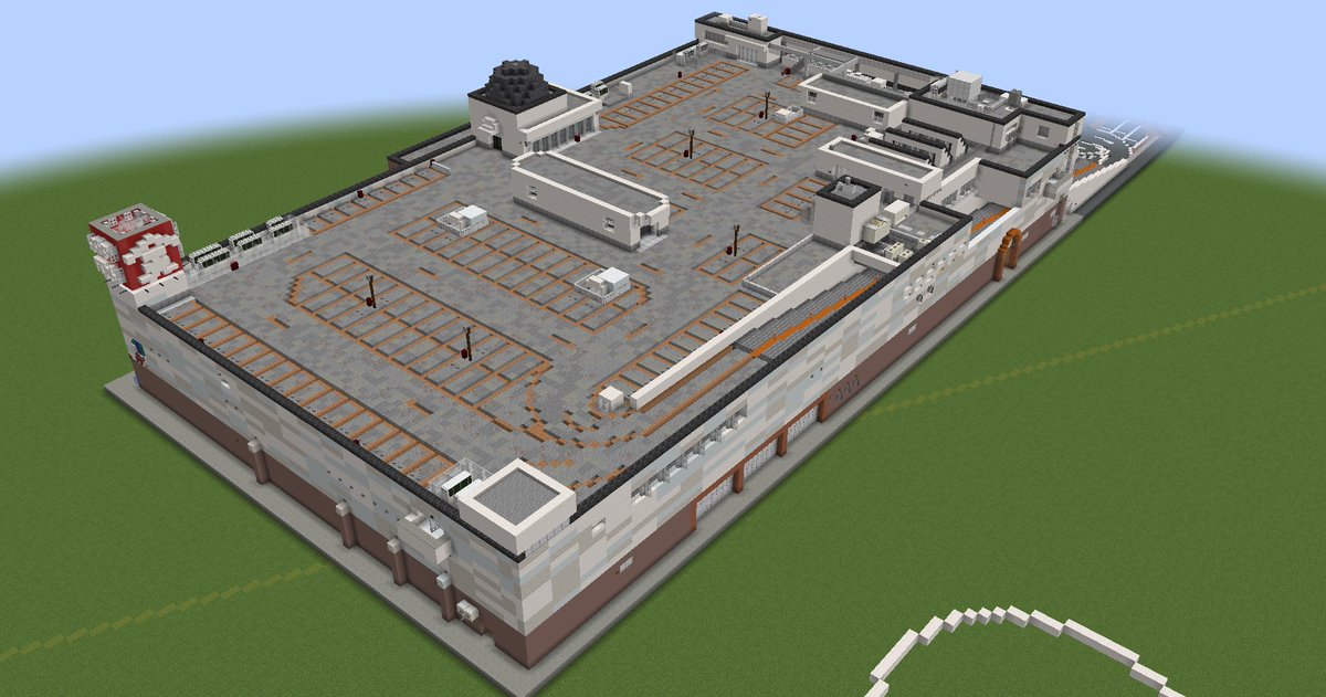 天満屋ハピータウン玉野店を作りました
#Minecraft