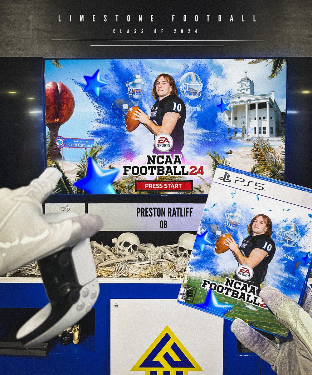 LimestoneFB's tweet image. ⚜️From Lanier HS! Limestone Nation please welcome Preston Ratliff to the Limestone Football Family! @_PrestonRatliff