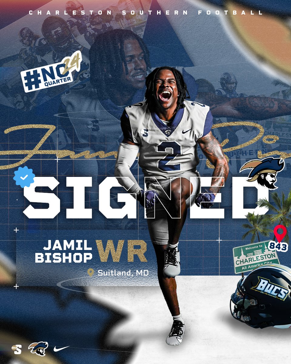 𝓢𝓲𝓰𝓷𝓮𝓭📝 Welcome Jamil Bishop to CSU! A 5-8 transfer from Frostburg State!