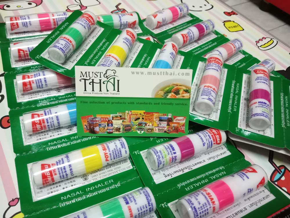 MustThaigrocery's tweet image. #menthol Salt / #inhalant Mark 2 II #nasal #nasalinhaler 😇 #refresh the body and #mind and also get rid of #dizziness and #fainting #warm #herbalmedicine 😍#thaiproducts #mustthai #groceryonline #thaigrocery #groceryshopping 🛒 

mustthai.com/product-tag/po…