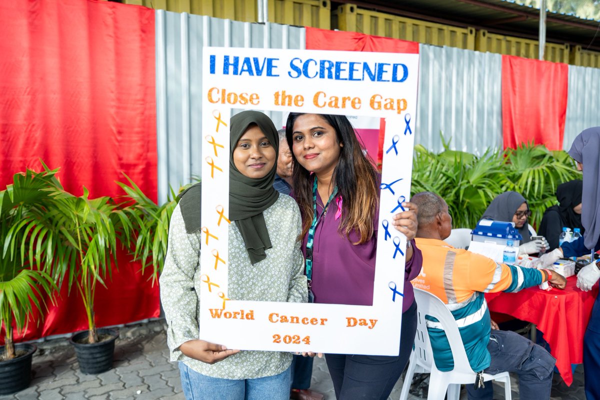 MPL in collaboration with Hulhumalé Hospital  hosted a cancer screening and awareness program for our employees  in commemoration of World Cancer Day. The program was held at Hulhumale' international terminal.
#CloseTheCareGap