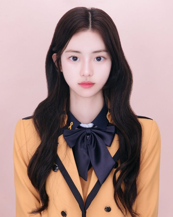 ramsarangmaja's tweet photo. not all students wear the yellow ribbon on their uniform, yet garam always wears it. i'm so proud of you ram 🥹💖

#GradDayGaram 
#졸업_축하해_가람아 
#KIMGARAM #김가람 https://t.co/z0Fa7W5J76