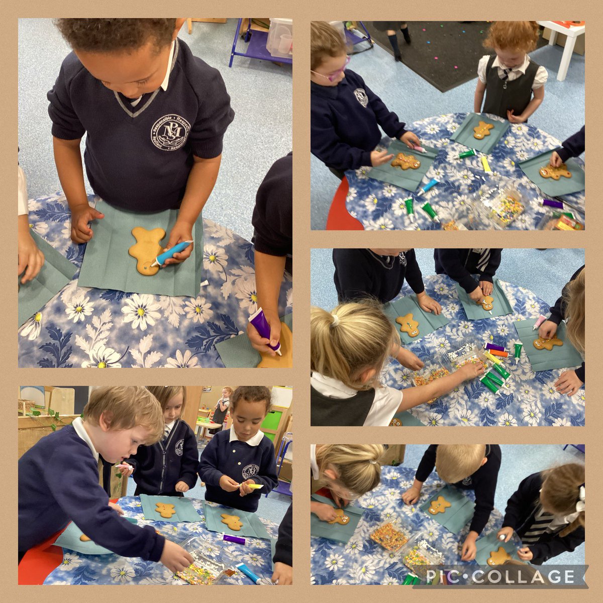 #classR3 What a busy day R3 have had as mathematicians! We have sorted buttons into sets, made Lego number towers and made numicon cities. We sang number songs and even made gingerbread men. We counted the body parts and added our favourite number of buttons. Well done R3!