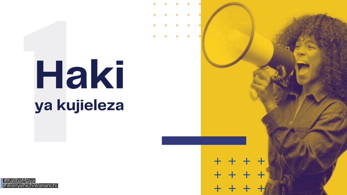 “Hatuwezi kuwa na kiongozi au viongozi ambao hatuwezi kuwahoji chochote kuhusu mambo ya serikalini yanavyokwenda. Haki ya #UhuruWaKujieleza ni lazima izingatiwe” ” —  #KatibaMpya #WenyeNchiWananchi VIDEO  : bit.ly/3Sp6Saw