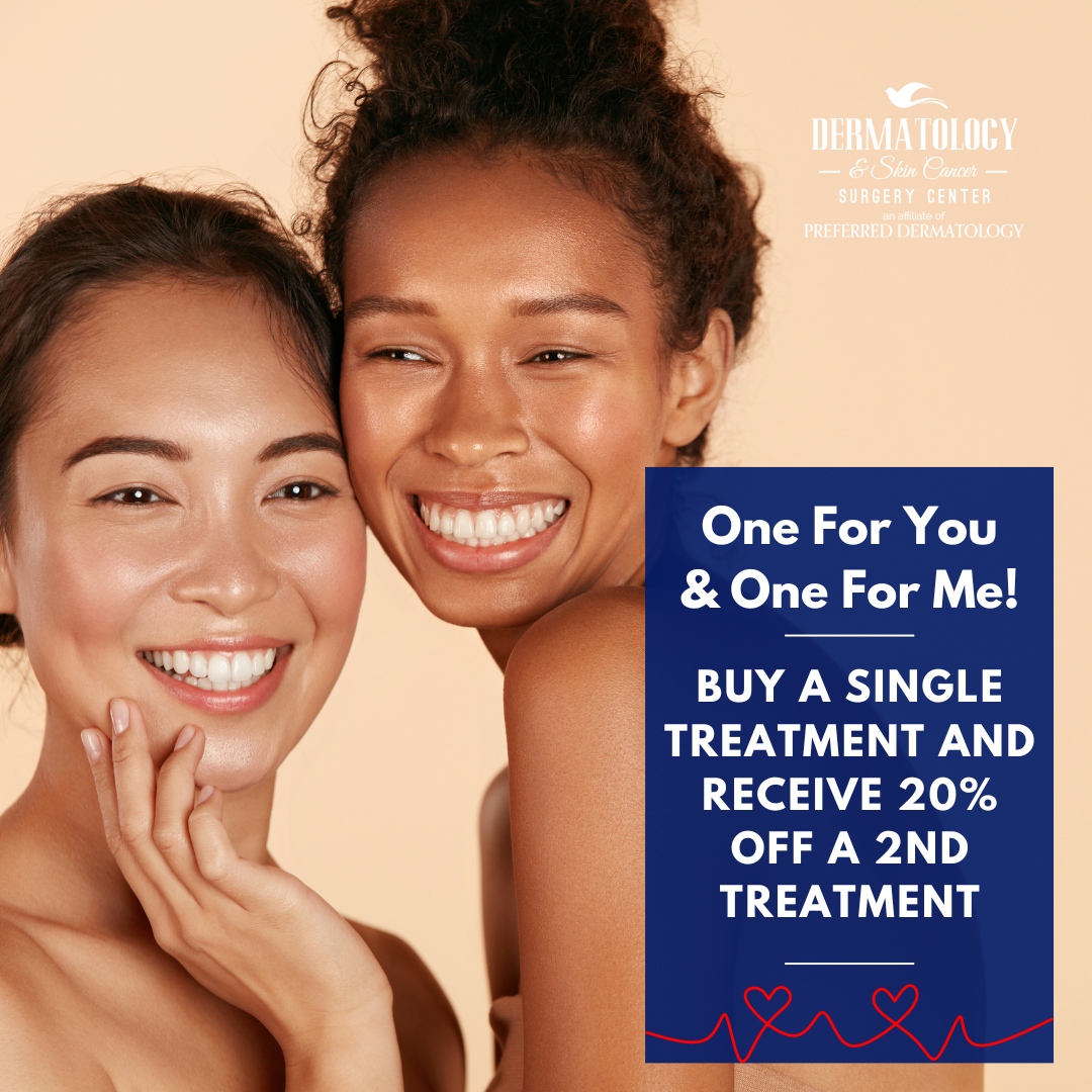 preferred_derm's tweet photo. Elevate your beauty with a treat for yourself and a friend! ✨
Buy a single treatment and enjoy 20% off on a 2nd treatment at RejuvedermMD, the Aesthetic Center of DSCSC. Double the glow, double the joy!
Shop now: https://t.co/o1wjxSU2x6
#DSCSC #RejuvedermMD https://t.co/qapRLW4ykn