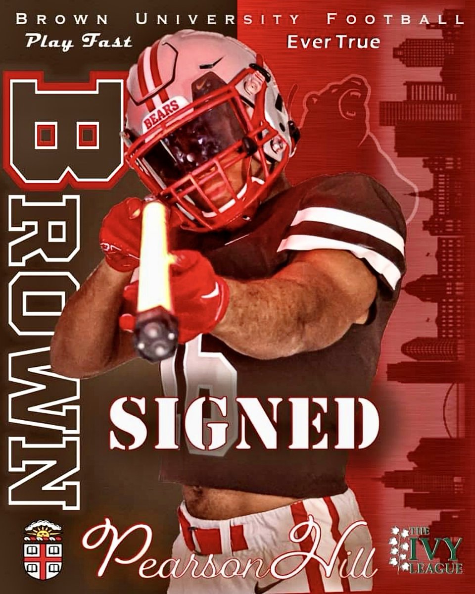 PearsonHill2's tweet image. SIGNED! 
Brown Football!! 🏈 
@BrownU_Football

@coach_spinnato @BoarsSpeed @CRHFootball @ChoateAthletics 
@BrownHCPerry @CoachW_Edwards @Coach_Bunk @BrownU_Bears