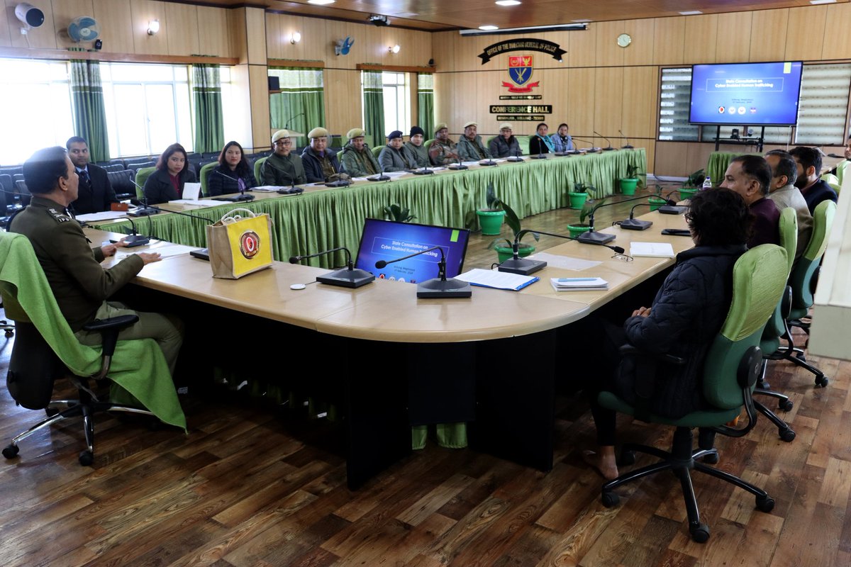Attended a program on Cyber-Enabled Human Trafficking (CEHT) organised by CID in collaboration with Prajwala at PHQ, Shillong today.
It had experience sharing sessions and AHTUs of all districts took part.

Let's build a Human Trafficking Free India. <a href="/SangmaConrad/">Conrad K Sangma</a> <a href="/CMO_Meghalaya/">CMO Meghalaya</a>