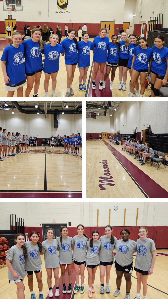 Proud to host the M.C.G.B.L. All-Star Game!  Our own Olivia Stellao and Mackenzie Klatsky represented the lady lions on the court.  Mia Ortizio joined Klatsky as recipients of the league's "Heart, Hustle, and Honor" Award.  Congrats girls! <a href="/MarlboroMem/">Marlboro Memorial MS</a> <a href="/Scafine/">Scott Fine</a> <a href="/MTPSNJ/">Marlboro Twp Schools</a>