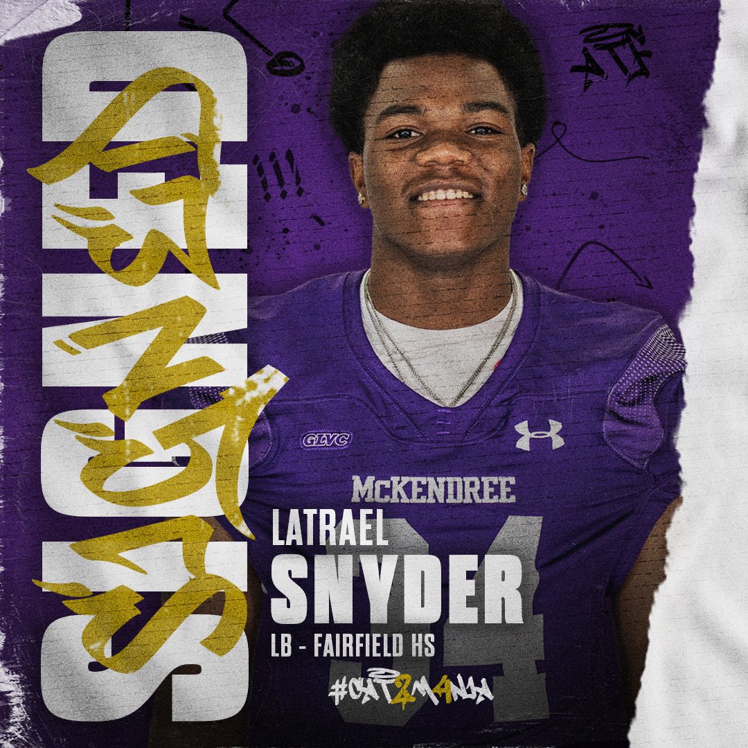 Fairfield's finest #CAT2M4NIA
-Latrael Snyder
-LB | 5'11 | 180
-Fairfield HS, IL
hudl.com/video/3/178917…