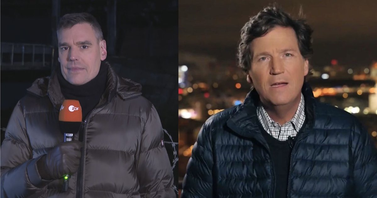 In was für Zeiten wir leben.

Journalisten dürfen ihre Jobs nicht mehr gewissenhaft ausüben &amp; werden in ihrer Pressefreiheit massiv eingeschränkt.

Der deutsche ZDF-Korrespondent Armin Coerper wird für seine Berichterstattung aus Mariupol von deutschen Medien &amp; der ukrainischen