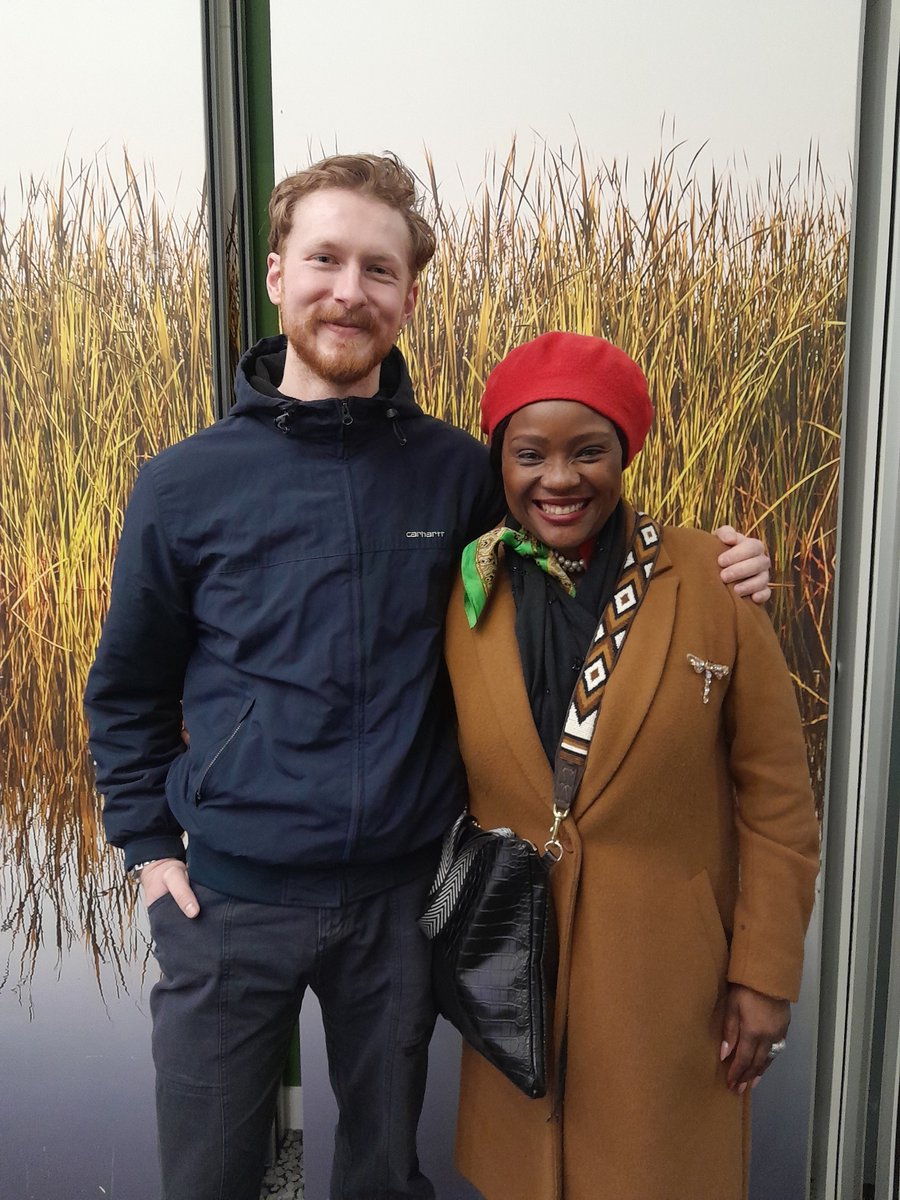 Such a joy to meet @MumbaMusondam at @WWTLondon today. Storytelling and culture are at the heart of wetland creation and preservation. Let’s go! #SpiritofPlaceFilm