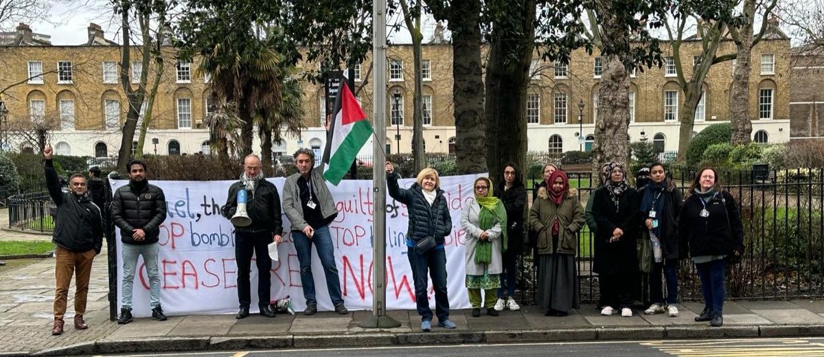 #StandWithGaza <a href="/ucu/">UCU</a> Arbour square thc NCC