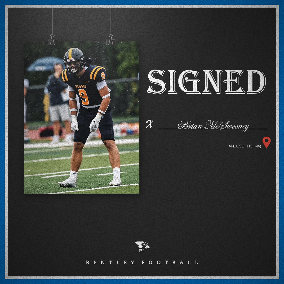 Bentley Football tweet media