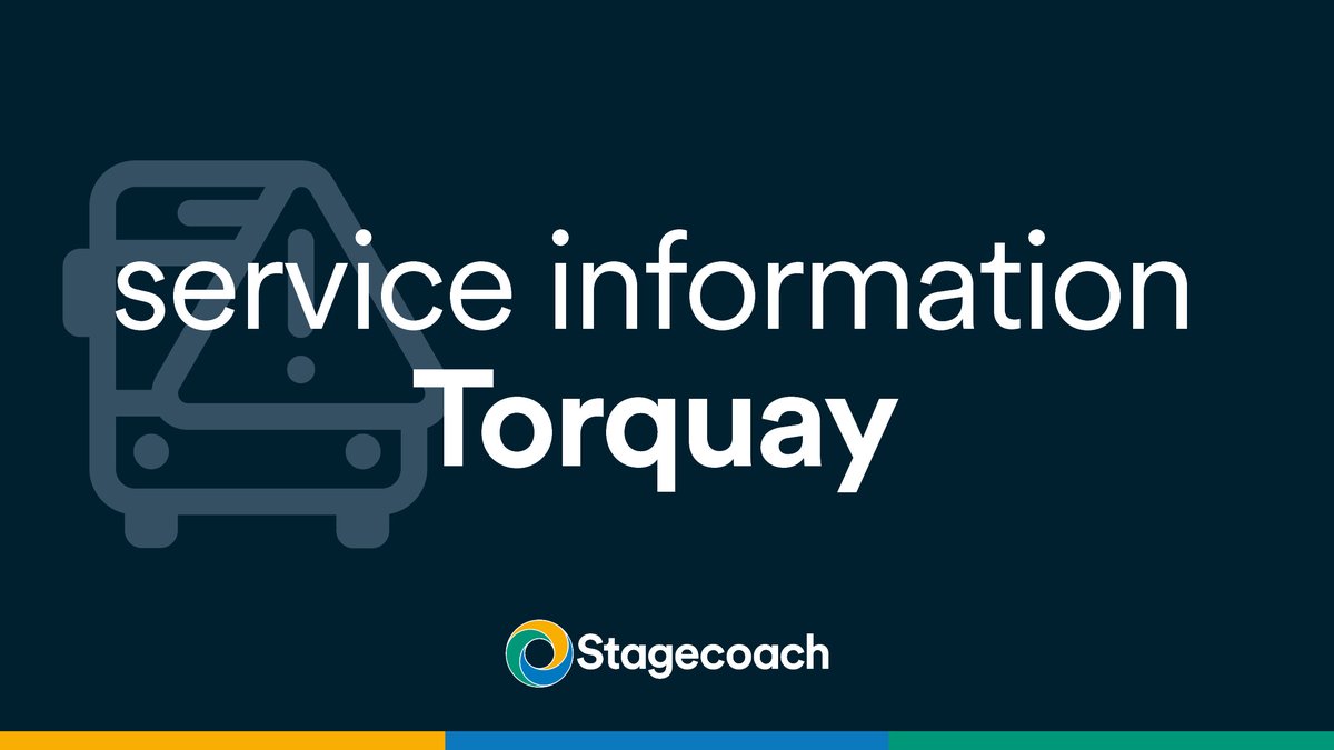 StagecoachSW's tweet photo. #TORBAY #35C Due to operational difficulties, the 13.40 service 35C from Torquay Harbour is cancelled as far as Old Mill Road Chelston where it will resume at 13.51.
We apologise for any inconvenience https://t.co/gz7GZ8xgZa
